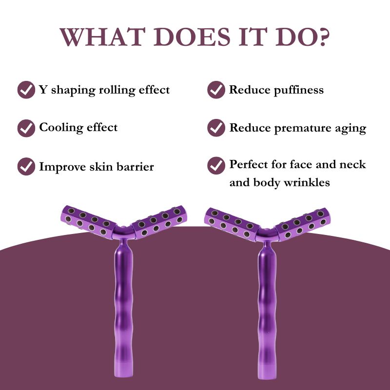 Y-Shaped Full Body Lymphatic Drainage Roller