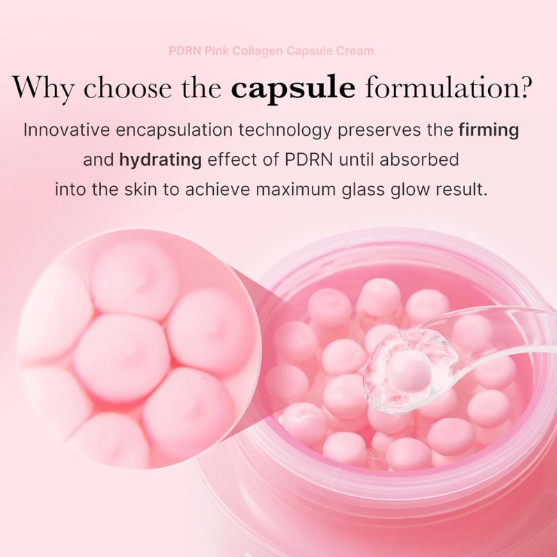 Salmon PDRN Pink Collagen Capsule Cream