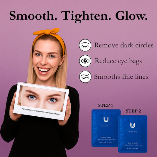 Freeze-Dried Collagen Eye Patches With Peptides