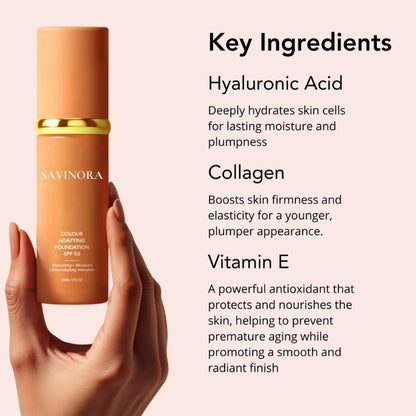 Color adapting foundation - 30ml
